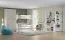 Mobile per cameretta Benjamin 22 | Armadietto bianco/crema | 102 x 44 x 37 cm | Design moderno