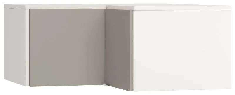 Modulo armadio Bellaco 39 | Grigio/Bianco | 45 x 102 x 104 cm | Design moderno e funzionale