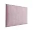 Pannelli imbottiti rosa 38 x 30 cm | Set 10 pezzi | Velluto elegante | Facili da pulire