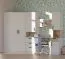 Cameretta completa Set K Fafe | 3 pezzi | Cashmere e Rovere Cremona | Armadio angolare | Scrivania con top | Sistema Soft-Close