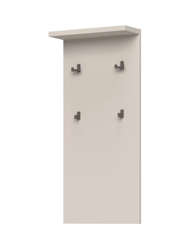 Appendiabiti Neiafu 112 | Cashmere | 100 x 46 x 17 cm | 4 Ganci Cromati | Design Moderno