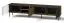 Mobile TV Mairenke 08 | Noce e nero opaco | 47 x 200 x 40 cm | Design moderno e robusto