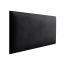 Pannelli imbottiti 50 x 30 cm | Set 10 pezzi | Rivestimento in velluto nero | Eleganza e praticità