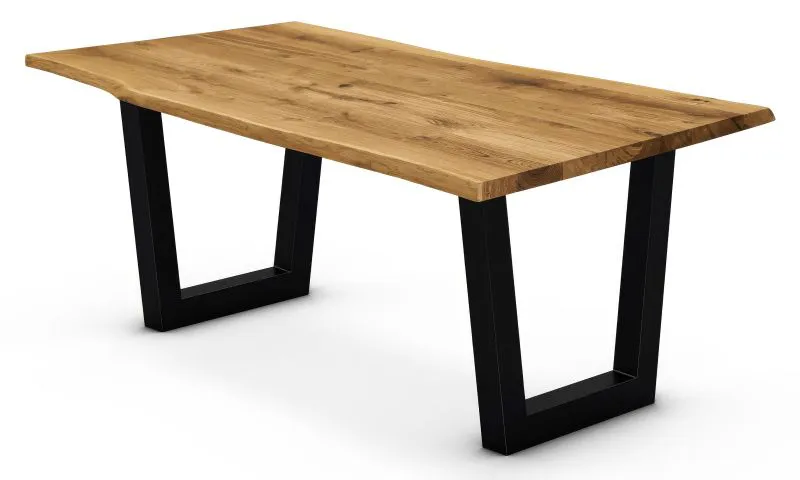 Tavolo da pranzo in rovere massello oliato | Design raffinato | 140 x 90 cm | Wooden Nature Premium