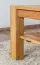 Tavolino Wooden Nature 422 | Rovere massello naturale | 105 x 65 x 45 cm | Design moderno e robusto