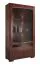 Vetrina grande Krasno 01 | Rovere massiccio naturale | Push-to-open | Illuminazione LED | 193 x 101 x 45 cm