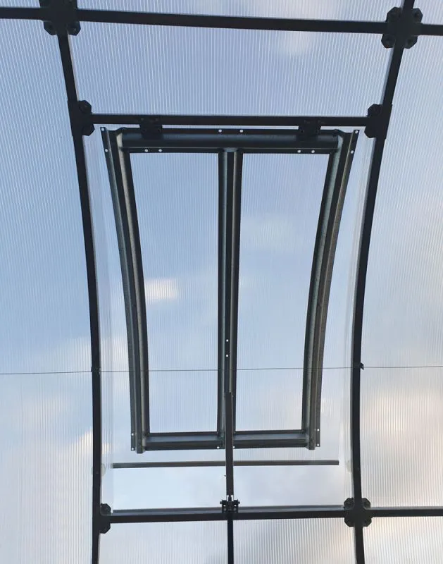 Finestra da tetto per serre 30-34 | Ventilazione ottimale | 60 x 100 cm | Grigio