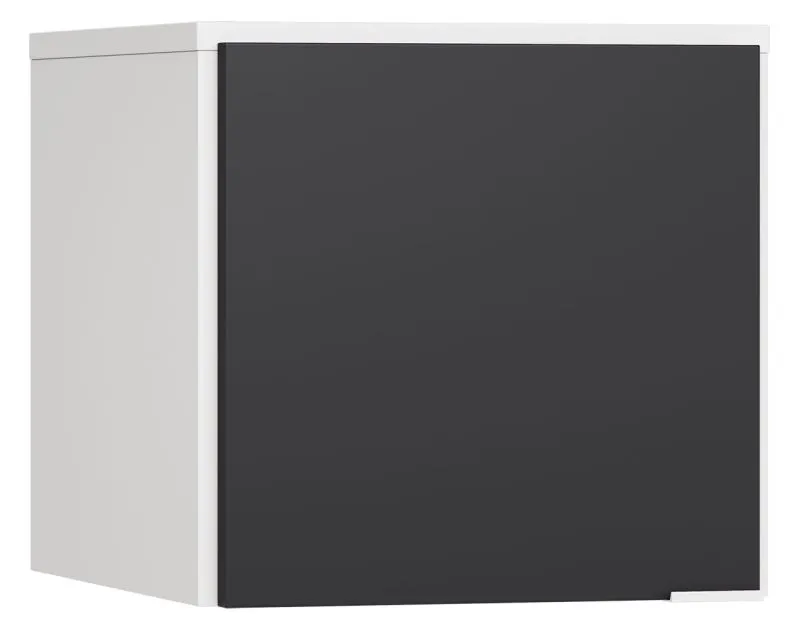 Modulo aggiuntivo "Vacas" per armadio | Nero/Bianco | 45 x 47 x 57 cm | Design moderno