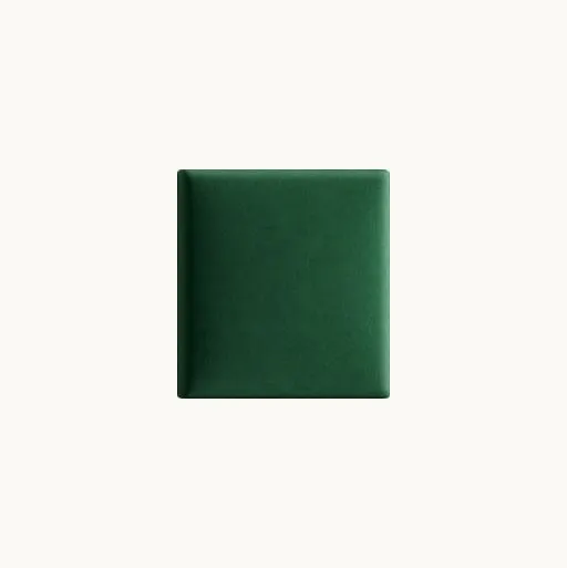 Pannello decorativo da parete moderno verde | 42 x 42 x 4 cm | Design attuale per interni