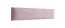 Pannelli imbottiti per tappezzeria | Set da 10 pezzi | Velluto rosa | 80 x 15 cm | Facili da pulire
