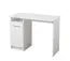 Scrivania Rovat 02 bianco | 3 scomparti | Maniglia grigia | Bordi ABS | 74,5 x 100 x 50 cm