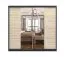 Armadio scorrevole Gorski 71 | 3 ante con specchio | Nero/Rovere Sonoma | 12 scomparti | 218 x 233 x 61 cm