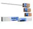 Pensile Volleberg 60 | Bianco/Rovere Wotan | 150 x 250 x 40 cm | LED Blu | Design moderno
