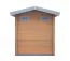 Casetta da giardino in WPC "Abendruh" - Lunghezza: 193 cm, Larghezza: 193 cm, Altezza: 253 cm, Colore: effetto legno