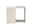Tavolo Peter 14 per cameretta | Bianco pino/Beige | 47 x 57 x 56 cm | Superficie ideale per gioco e appoggio