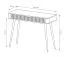 Soggiorno completo - Set D "Sloughia", 3 pz, bianco, maniglie e gambe: metallo