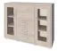 Vetrinetta Kerowagi 17 | rovere Sonoma | 105 x 140 x 41 cm | design moderno e spazioso