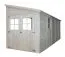 Casetta da giardino addossata - 5,14 x 2,11 m, pannello da 17 mm
