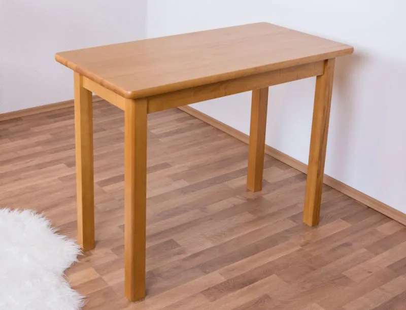 Tavolo in pino massello color ontano Junco 226C | 100 x 50 cm | Design moderno e resistente