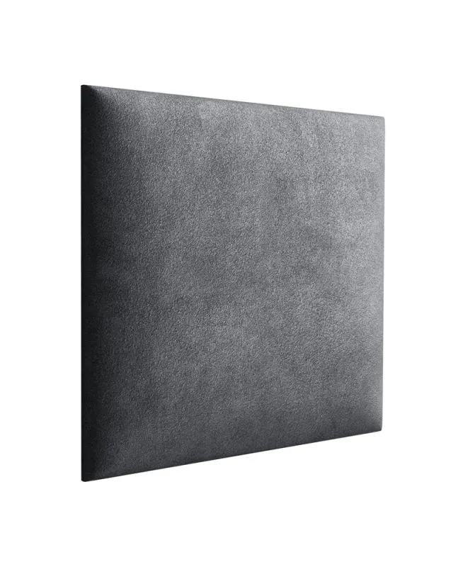 Pannelli imbottiti antracite | Set da 10 | Velluto raffinato | 50 x 40 cm | Eleganza e praticità