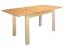 Tavolo da pranzo allungabile Junco 236E | Pino massiccio naturale | Rettangolare 75 x 140/210 cm