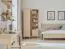 Libreria alta con anta singola | 7 scomparti | Chiusura ammortizzata | Rovere naturale | 199 x 50,5 x 42 cm