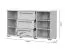 Madia Neiafu 95 | Cashmere | 85 x 153 x 45 cm | 3 cassetti, 2 ante, 3 ripiani | Sistema Soft-Close