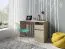 Scrivania Agia 01 | Rovere Sonoma | 1 anta, 2 scomparti, 1 cassetto | 74 x 120 x 50 cm