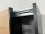 Armadio ad ante scorrevoli "Tampa", nero, 2 ante scorrevoli, 6 scomparti, 2 barre appendiabiti, Sistema "Soft-Close", bordi in ABS, 245,5 x 130 x 64 cm