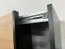 Armadio / Armadio con ante scorrevoli | 11 scomparti | 245,5 x 180 x 64 cm | 2 ante scorrevoli | 2 aste appendiabiti | 10 ripiani | Colore: nero | Chiusura ammortizzata