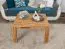Tavolino "Wooden Nature" 419 rovere massello | Design moderno | 45 x 80 x 80 cm | Colore naturale