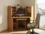 Scrivania Banjaran 08 ontano | Design moderno | 141 x 108 x 108 cm | Ampio piano d'appoggio