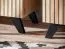 Cassettiera 6 scomparti Nordkapp 08 | Hickory Jackson/Nero | 82x160x40 cm | Spazio ampio e stile moderno