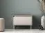 Cassapanca / Scarpiera "Nampa" 06, color rovere Cremona / cashmere, 1 anta a ribalta, 3 scomparti, incl. rivestimento in velluto, bordi in ABS, Sistema "Soft-Close"