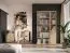 Scaffale "Uppsala" 02, color rovere Lindberg, 5 ripiani, Sistema "Soft-Close", 79 x 34 x 203 cm