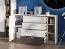 Cameretta 6 pezzi Mackinac | Bianco/Rovere/Grafite opaco | Maniglie metallo | Bordi ABS | Soft Close