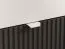 Cameretta 6 pezzi Mackinac | Bianco/Rovere/Grafite opaco | Maniglie metallo | Bordi ABS | Soft Close