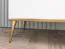Panca TV soggiorno Breckenridge 06 | Bianco con gambe e maniglie oro | Chiusura ammortizzata | 53 x 160 x 40 cm | 2 ante, 4 scomparti