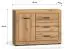 Madia "Athens" 05, rovere Evoke, 1 anta, 3 cassetti, Sistema "Soft-Close", 116 x 40 x 85 cm