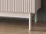 Mobile TV "Humboldt" 07, color cashmere/rovere Cremona, gambe: metallo, 2 cassetti, Sistema "Soft-Close", 154 x 40 x 55 cm