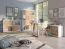 Scrivania Merosina 07 | Rovere Artisan/Bianco | 76 x 135 x 115 cm | Design moderno e funzionale