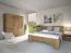 Madia Selun 03 | Rovere marrone scuro | 80 x 130 x 43 cm | Stile moderno, 3 ante, 2 ripiani