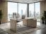 Comodino con ruote Cianjur 06 | Rovere/Bianco | 72 x 120 x 45 cm | Design moderno e praticità