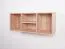 Mensola a muro per cameretta "Benjamin" 32 | Colore faggio | 37 x 94 x 25 cm | Design moderno