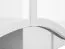 Armadio spazioso Sydfalster 08 | Bianco lucido | 191 x 90 x 51 cm | 2 ante, 2 scomparti