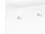 Appendiabiti "Thyholm" 01, 4 pz, bianco / rovere - 197 x 116 x 34 cm (h x l x p)