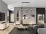 Mobile TV Petkula 06 beige chiaro | 2 ante e 4 scomparti | 53 x 160 x 40 cm | Design moderno