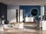 Cameretta 6 pezzi Mackinac | Bianco/Rovere/Grafite opaco | Maniglie metallo | Bordi ABS | Soft Close