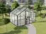 Serra Grünkohl XL7, vetro temperato 4 mm, superficie: 6,40 m² - 220 x 290 cm (l x p)