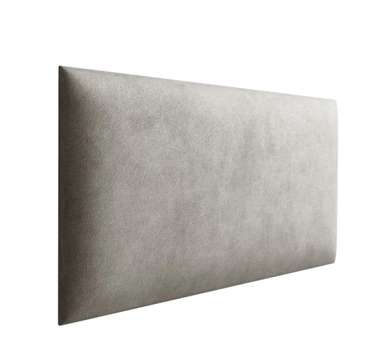 Pannelli imbottiti decorativi | Set 10 pezzi | Grigio velluto | 50 x 30 cm | Facili da pulire